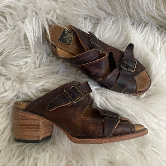 Freebird by Steven Shoes - Freebird by Steven Caprice brown leather‎ boho sandals ladies size 8